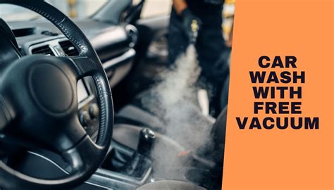 Where can i vacuum my car for free. Things To Know About Where can i vacuum my car for free. 